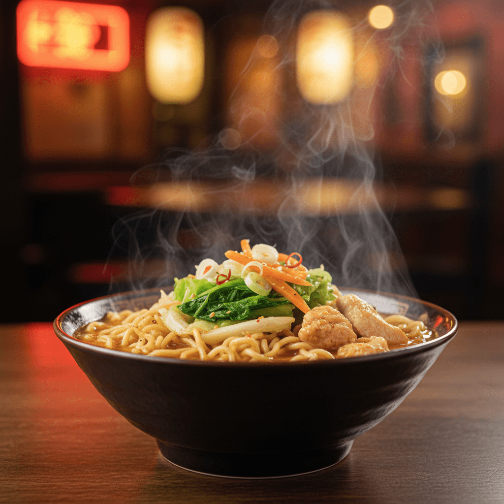 Ramen Pollo y Verduras Myojo Charmera