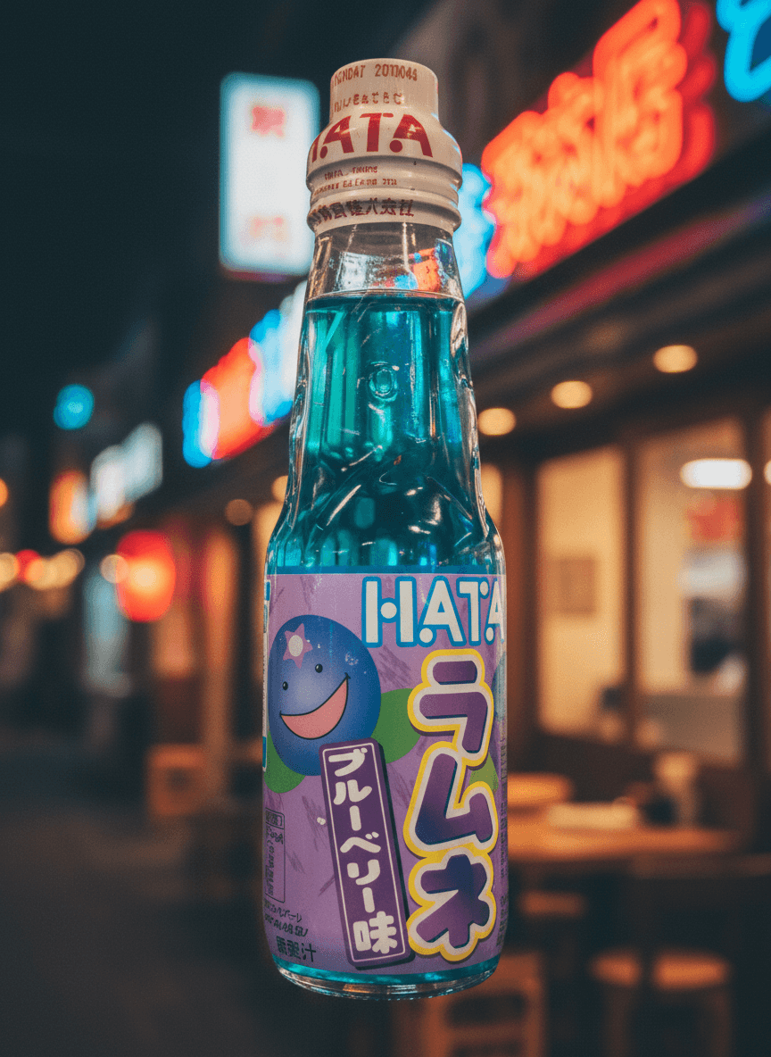 Ramune Arándano Hata
