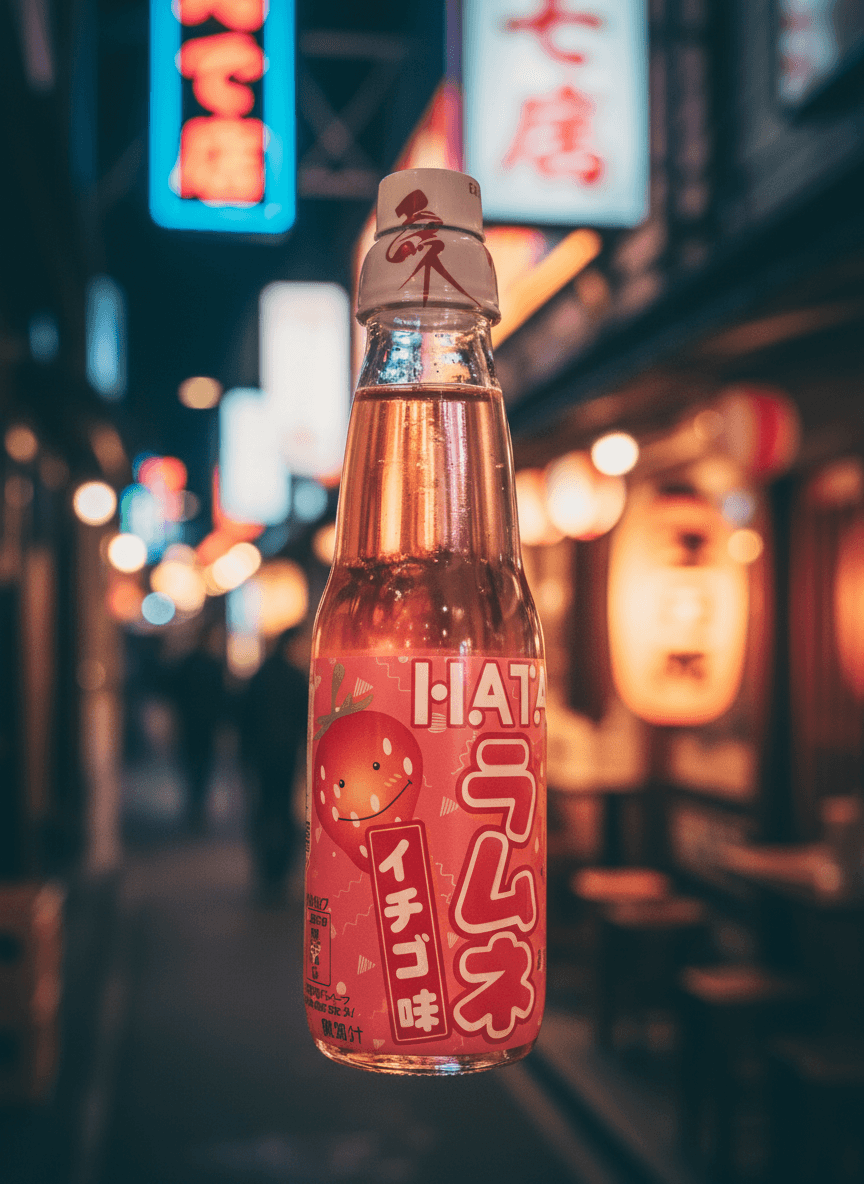 Ramune Hata Fresa
