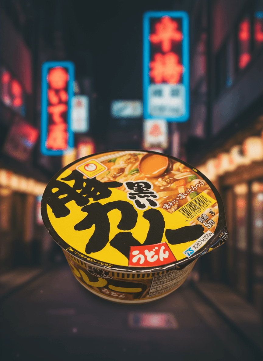 Udon Negro de Curry y Cerdo