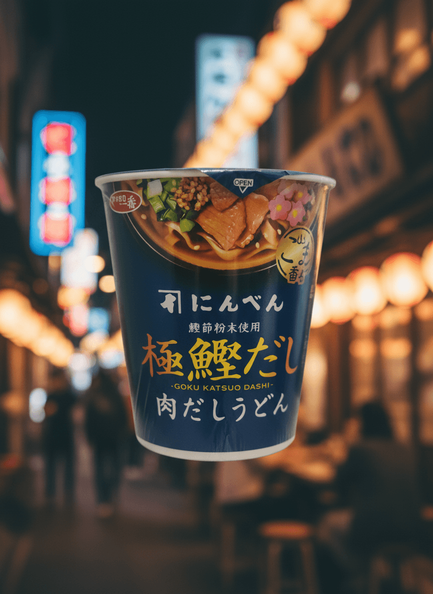 Udon Goku Katsuo Dashi con Caldo de Carne