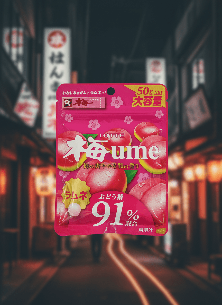 Caramelos Ume Lotte