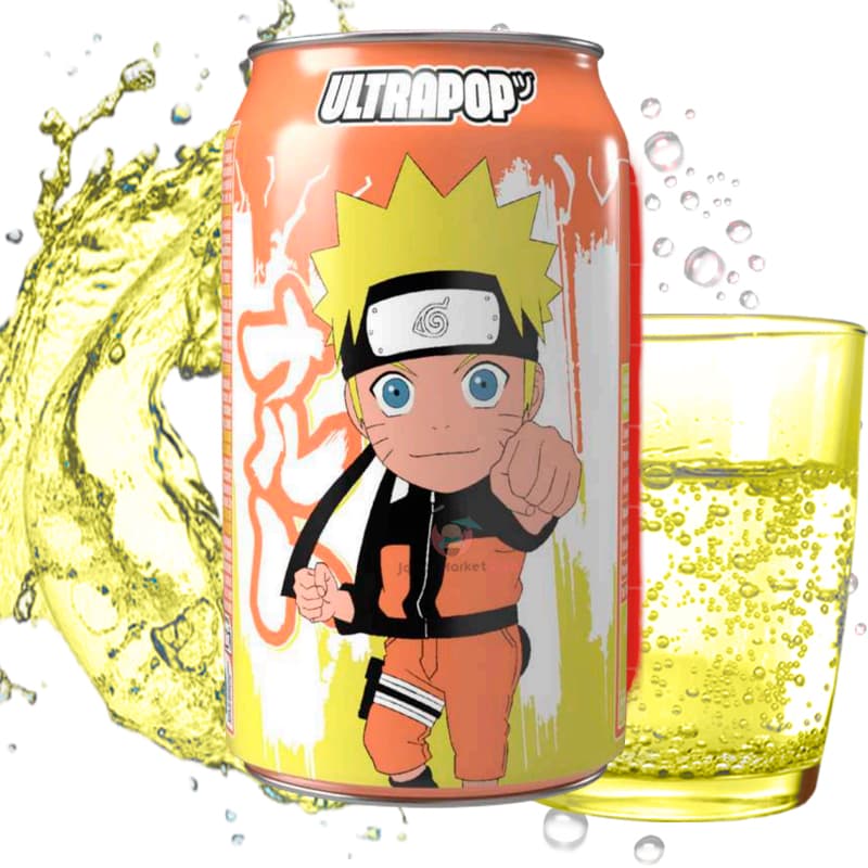 Refresco SodaCan edición Naruto sabor naranja 330ml
