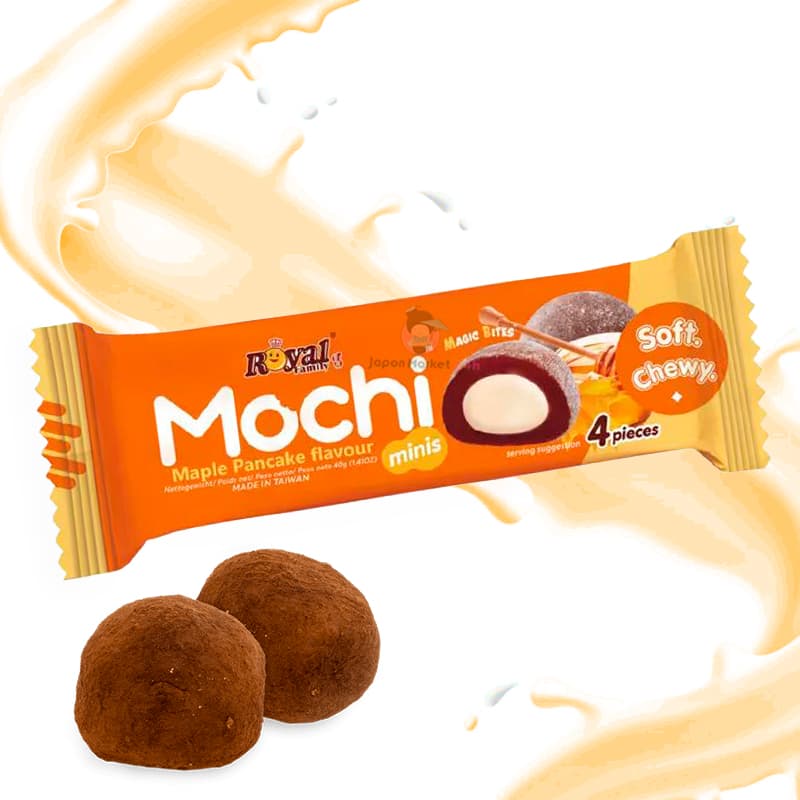 Mochis Royal Family sabor maple pancake 40g