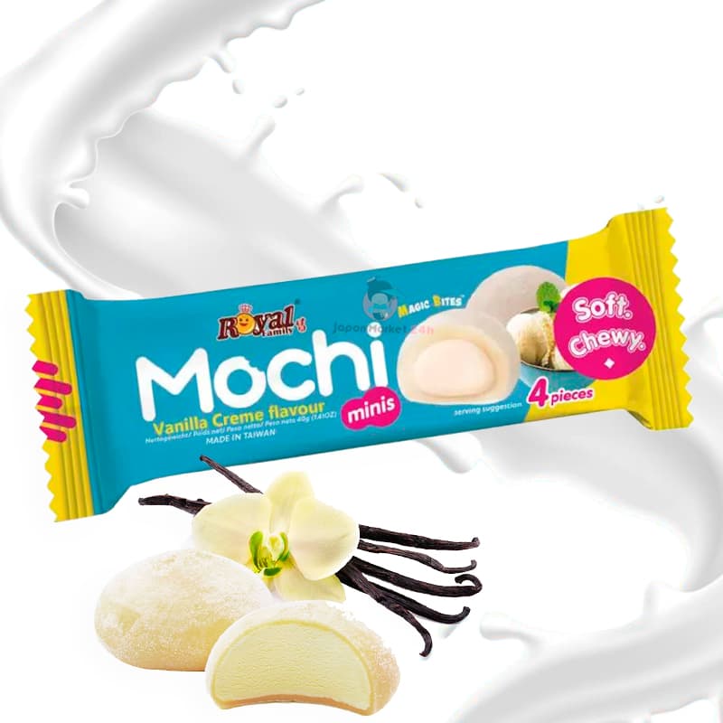Mochis Royal Family sabor crema de vainilla 40g