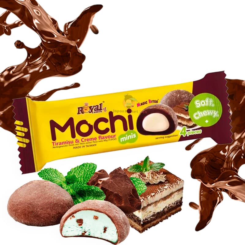 Mochis Royal Family sabor tiramisú 40g