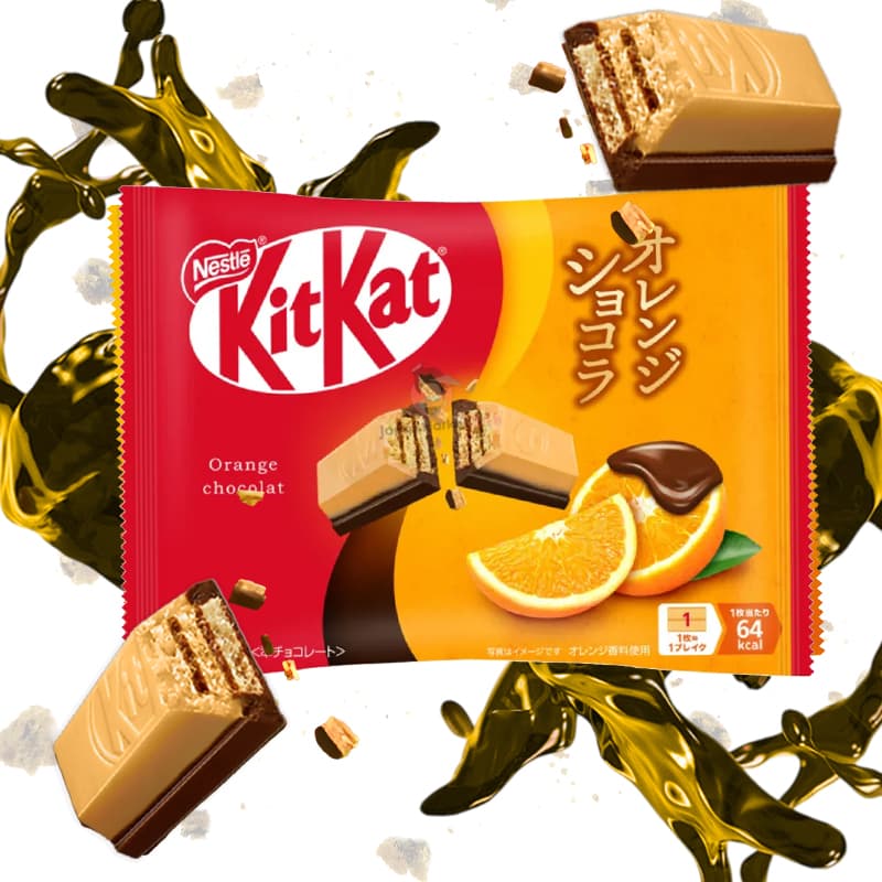 Kitkat mini Naranja y chocolate