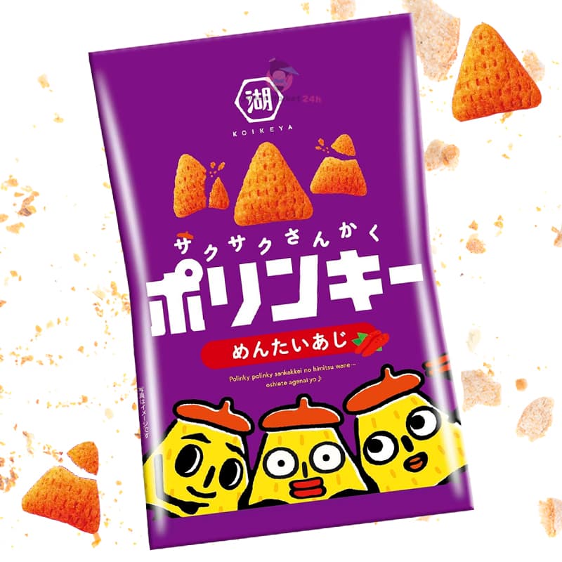 Snack Koikeya Polinky sabor mentaiko