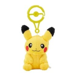Pikachu mascot with carabiner